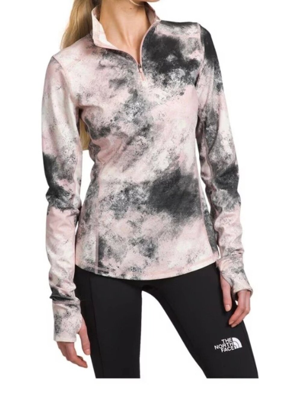 THE NORTH FACE women's 1/4-zip sweater size Medium